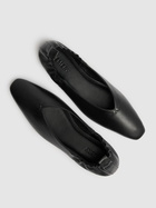 A.EMERY 10mm Brie Leather Ballerina Flats