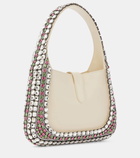 Gucci Gucci Jackie Small crystal-embellished leather shoulder bag