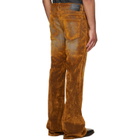 COÛT DE LA LIBERTÉ Orange Jimmy Stretch Flare Jeans