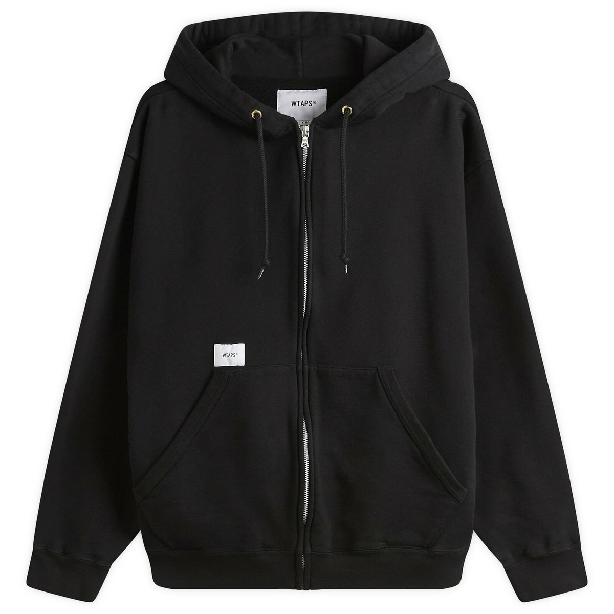 WTAPS Men's Throwdy Zip Hoody in Light Gray WTAPS
