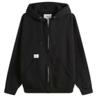 WTAPS Men's Throwdy Zip Hoody in Black