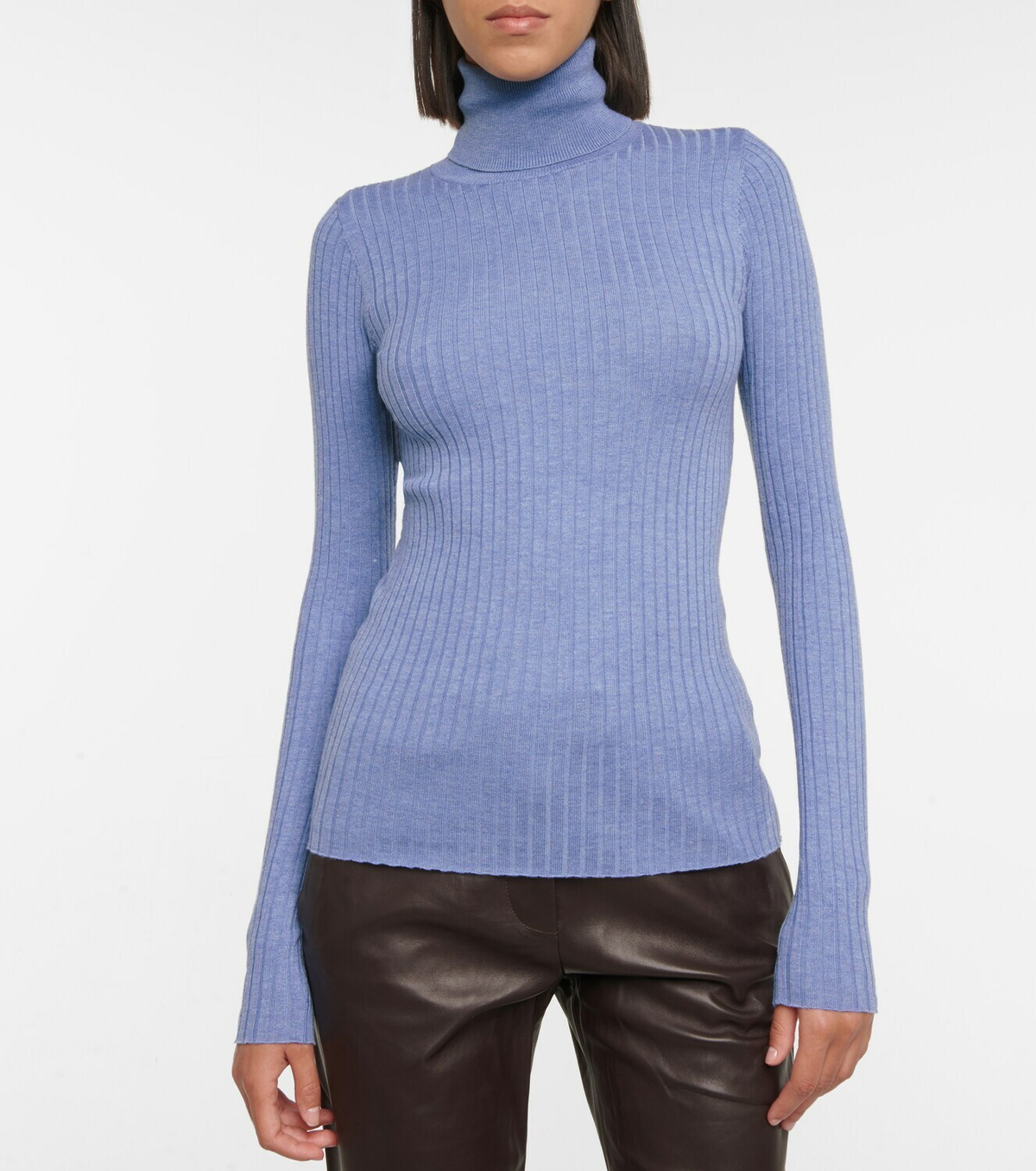Dodo Bar Or Ribbed-knit turtleneck sweater
