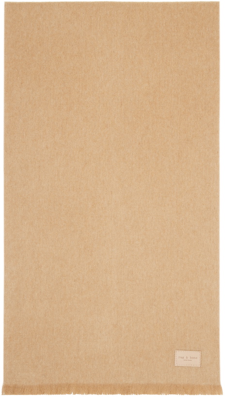 Photo: rag & bone Beige Ivy Cashmere Scarf