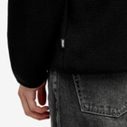 Fucking Awesome Men's Multi Stripe Zip Polo in Black