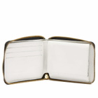 Comme des Garçons Wallet SA7100RH Reversed Hem Wallet in White 