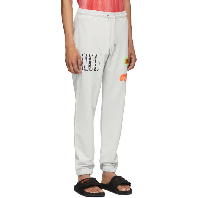 Heron Preston for Calvin Klein White Season 2 Jogger Lounge Pants Heron  Preston