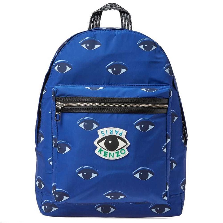 Photo: Kenzo All Over Eye Backpack Blue