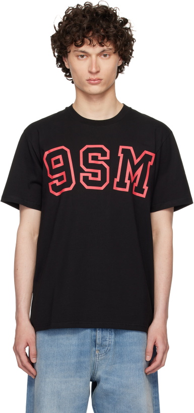 Photo: 1017 ALYX 9SM Black '9SM' T-shirt