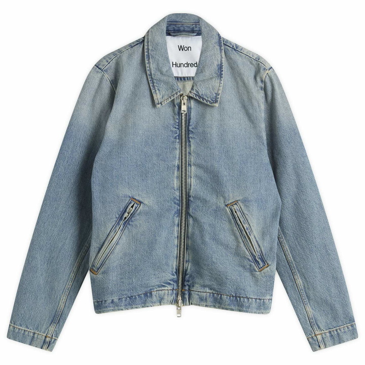 Photo: Won Hundred Men's Dutton Denim Jacket in Light Blue