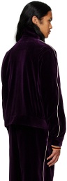 Camiel Fortgens Purple Piped Track Jacket