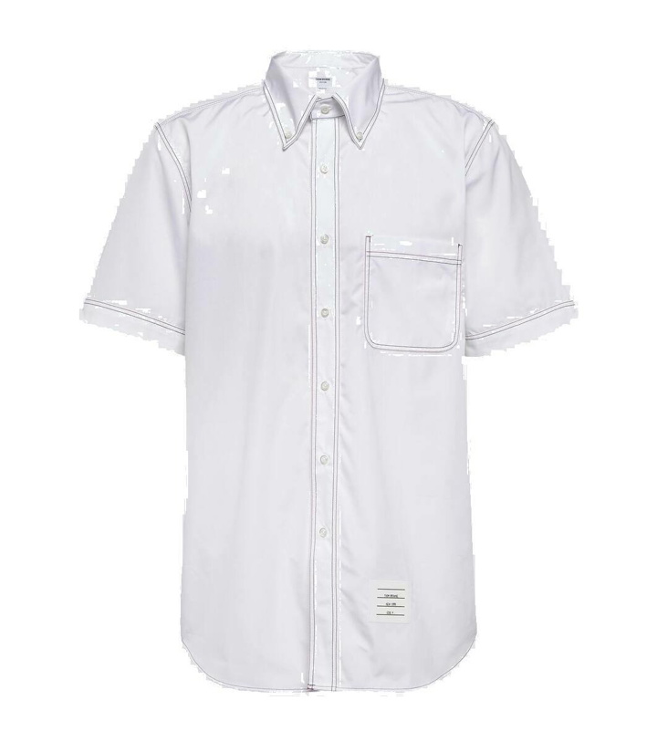 Photo: Thom Browne Cotton poplin shirt