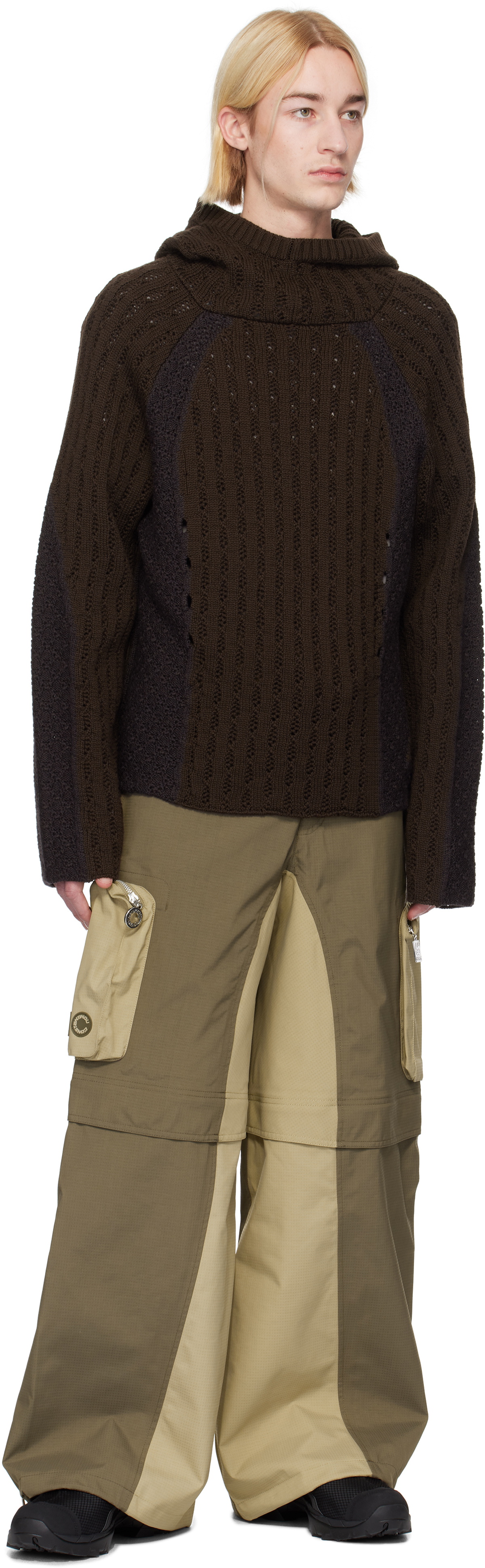 Charlie Constantinou Khaki 66°North Edition Zip-Off Shell Cargo Pants
