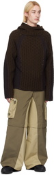 Charlie Constantinou Khaki 66°North Edition Zip-Off Shell Cargo Pants