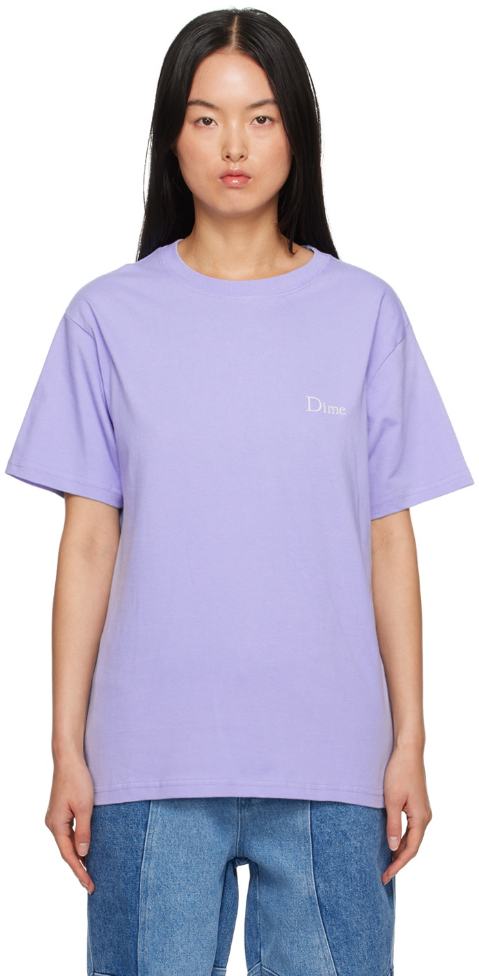 Dime Purple Classic T-Shirt Dime