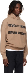 Fear of God Pink Heavyweight Long Sleeve 'Revolution' Hoodie