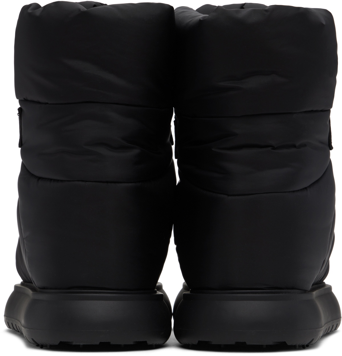 Moncler Black Gaia Pull Snow Boots Moncler