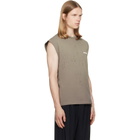 Satisfy Brown MothTech Muscle Tank Top