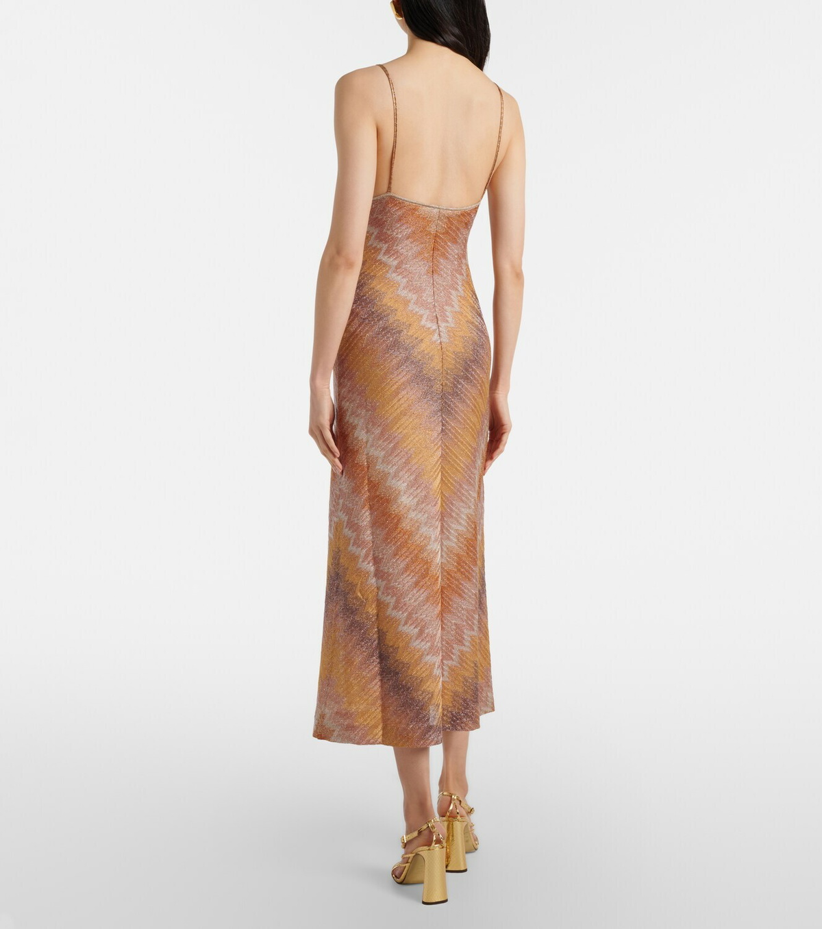 Missoni Lamé midi dress