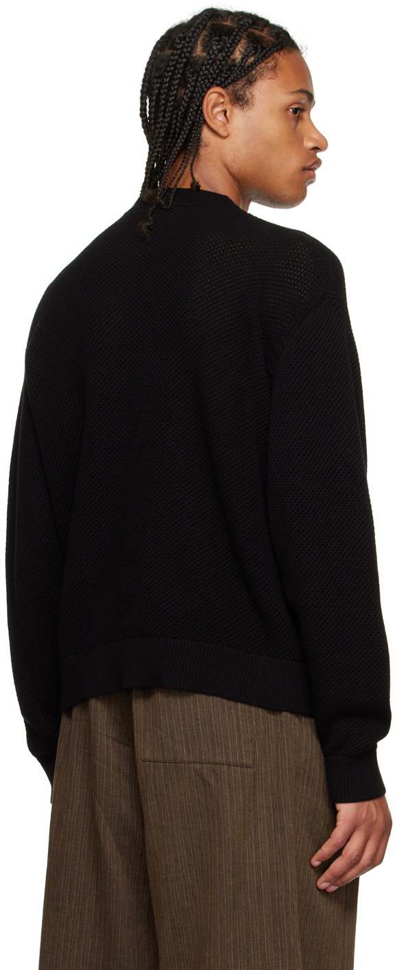 Factor's Black Drawstring Sweater