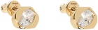 Numbering Gold #3160 Chain Unit Earrings
