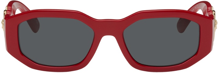Photo: Versace Red Medusa Biggie Sunglasses