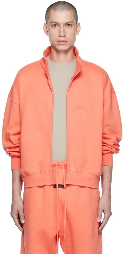 Photo: Essentials Pink Full Zip Jacket