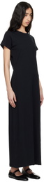 LESET Black Margo Maxi Dress