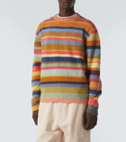 The Elder Statesman Striped cashmere sweater