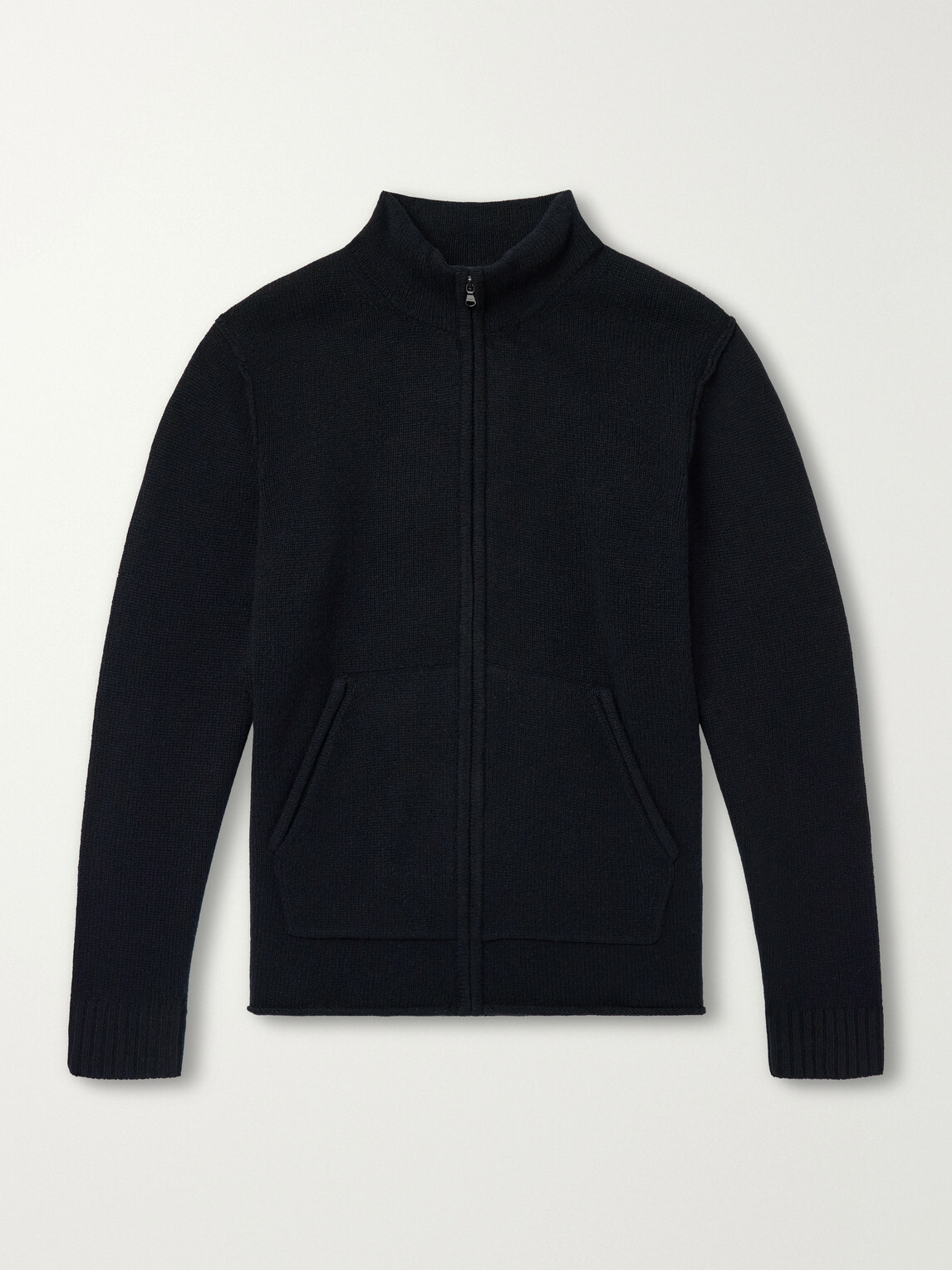 James Perse - Cashmere Zip-Up Cardigan - Blue