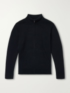 James Perse - Cashmere Zip-Up Cardigan - Blue