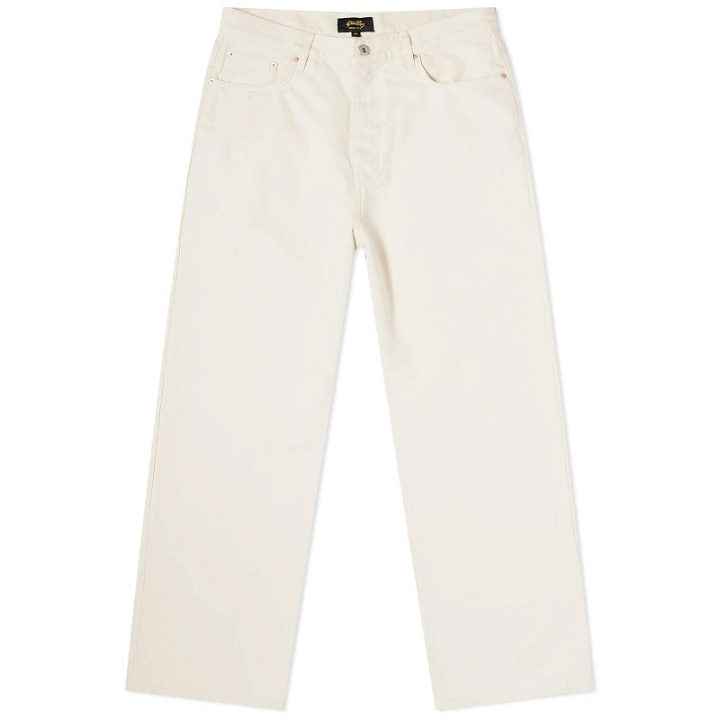 Photo: Stan Ray Men's Wide 5 Jeans in Natural Twill