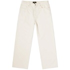 Stan Ray Men's Wide 5 Jeans in Natural Twill