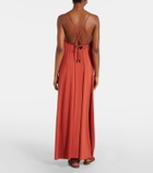 Eres Tiana halterneck maxi dress