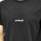 POSTAL Men's Mini Logo T-Shirt in Black