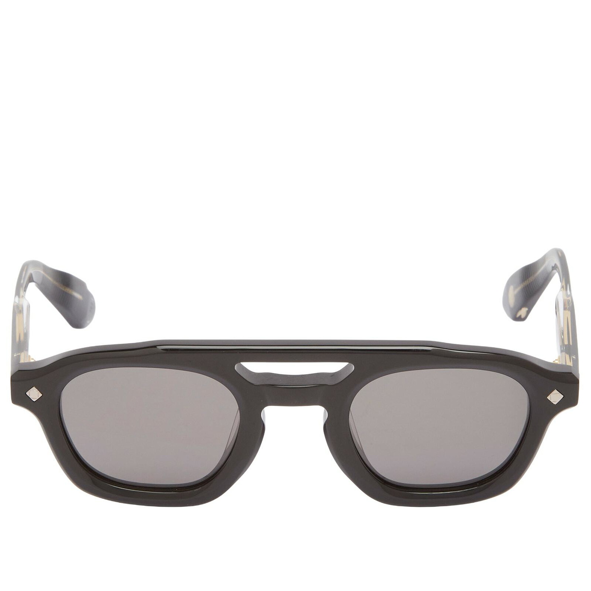 Lunetterie Générale Piece de Resistance Sunglasses in Black/24K Gold 