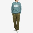 Dickies Men's Aitkin Sweatshirt in Lncn Grn/Srf Bl