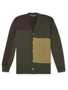 Comme des Garçons HOMME - Colour-Block Wool Cardigan - Green