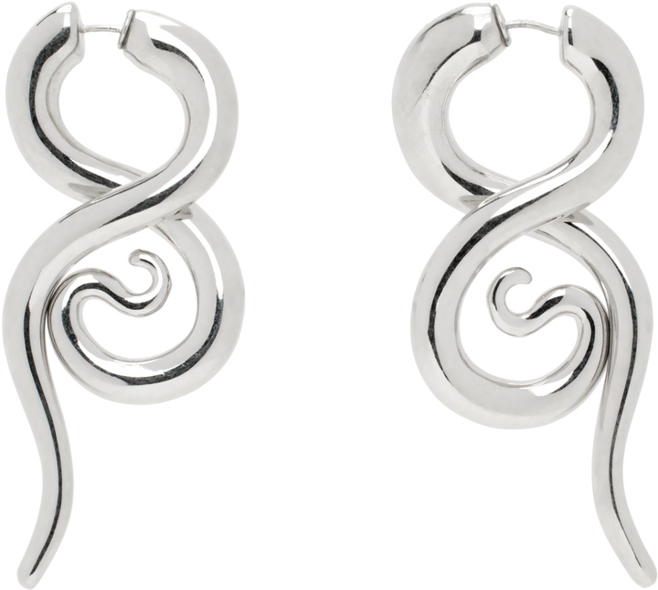 Photo: Panconesi Silver Boa M Earrings