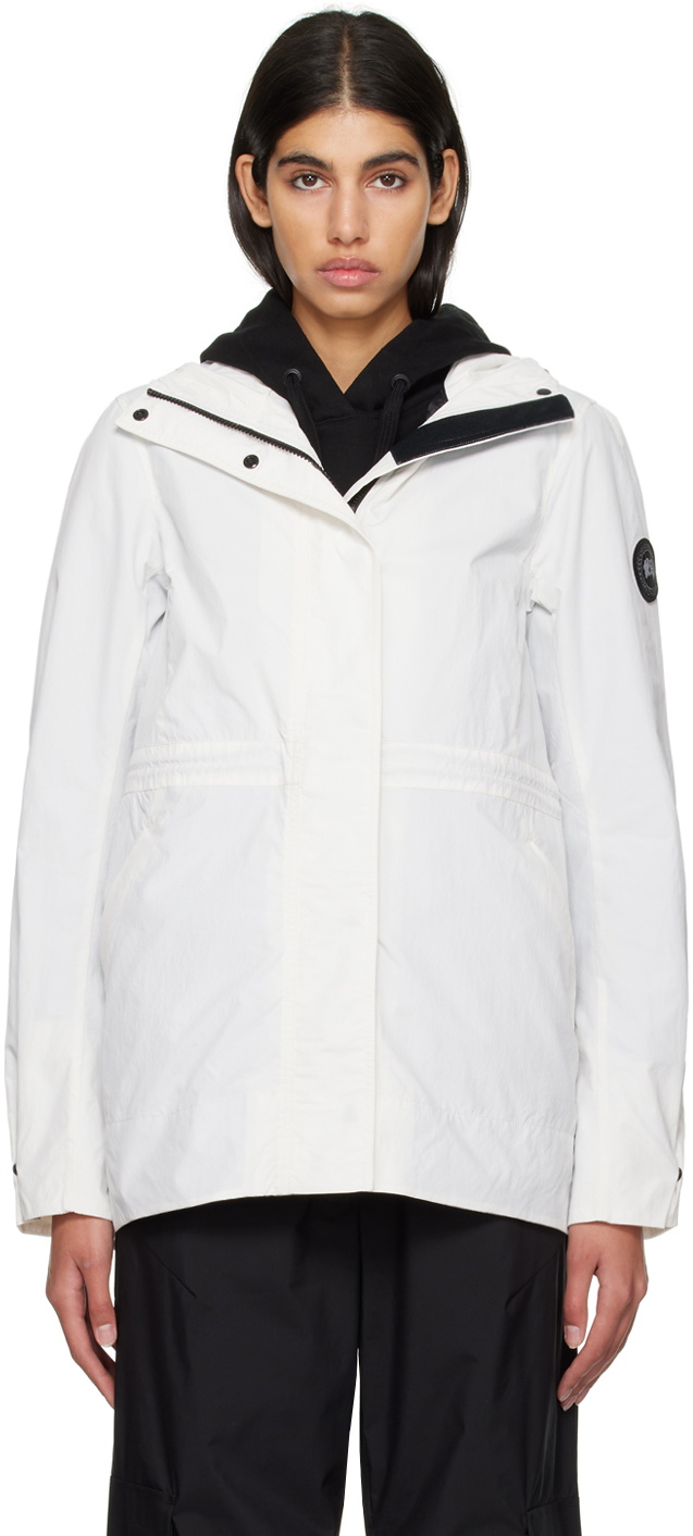 Canada Goose White Davie Jacket Canada Goose