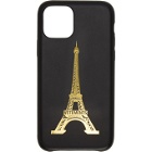 VETEMENTS Black Eiffel Tower iPhone 11 Pro Max Case