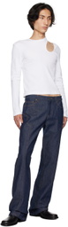 K.NGSLEY Indigo Ravedin Jeans