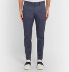 Dolce & Gabbana - Slim-Fit Stretch-Cotton Trousers - Men - Navy