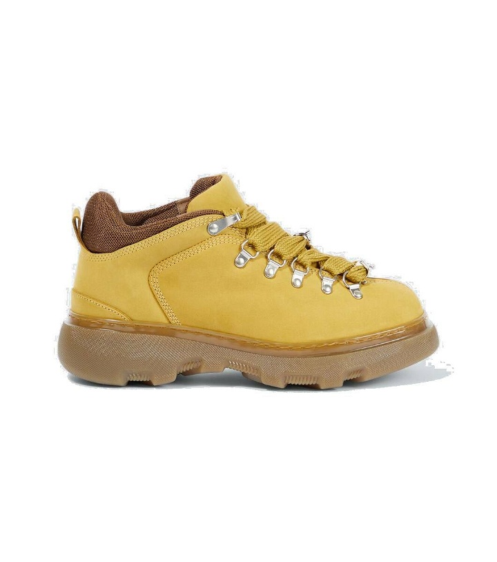 Photo: Burberry Leather hiking boots