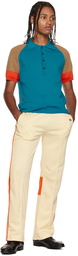 Wales Bonner Blue Saint Polo