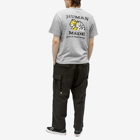 Human Made Men's Tiger Pocket T-Shirt in Grey
