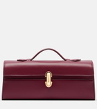 Savette Symmetry Slim leather top-handle bag