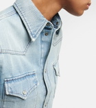 Saint Laurent - Cropped denim shirt