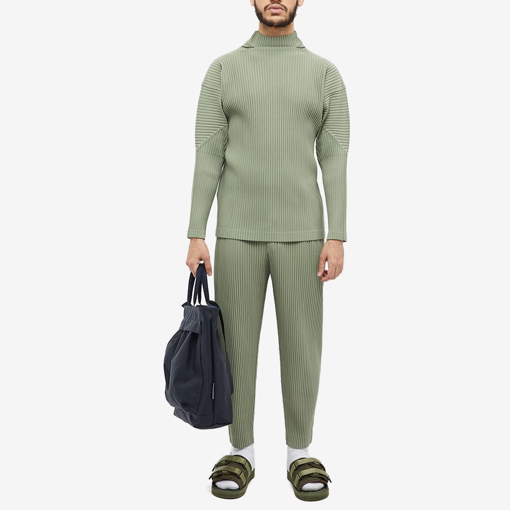 Homme Plissé Issey Miyake Men's Long Sleeve Pleated Roll