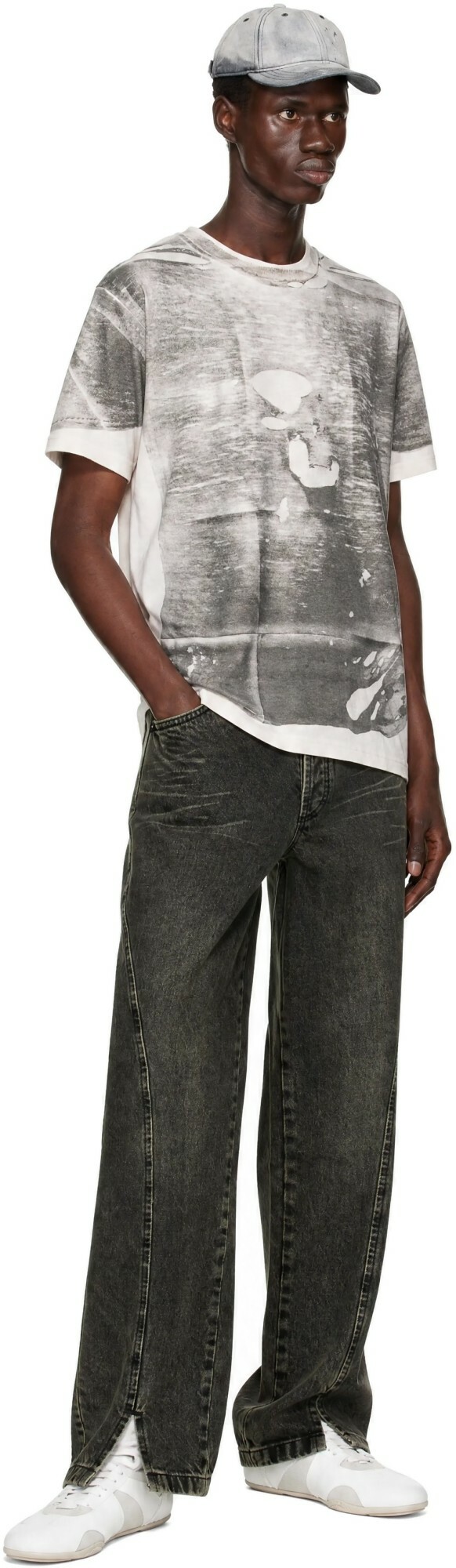 AVAVAV Brown Straight Stonewash Jeans