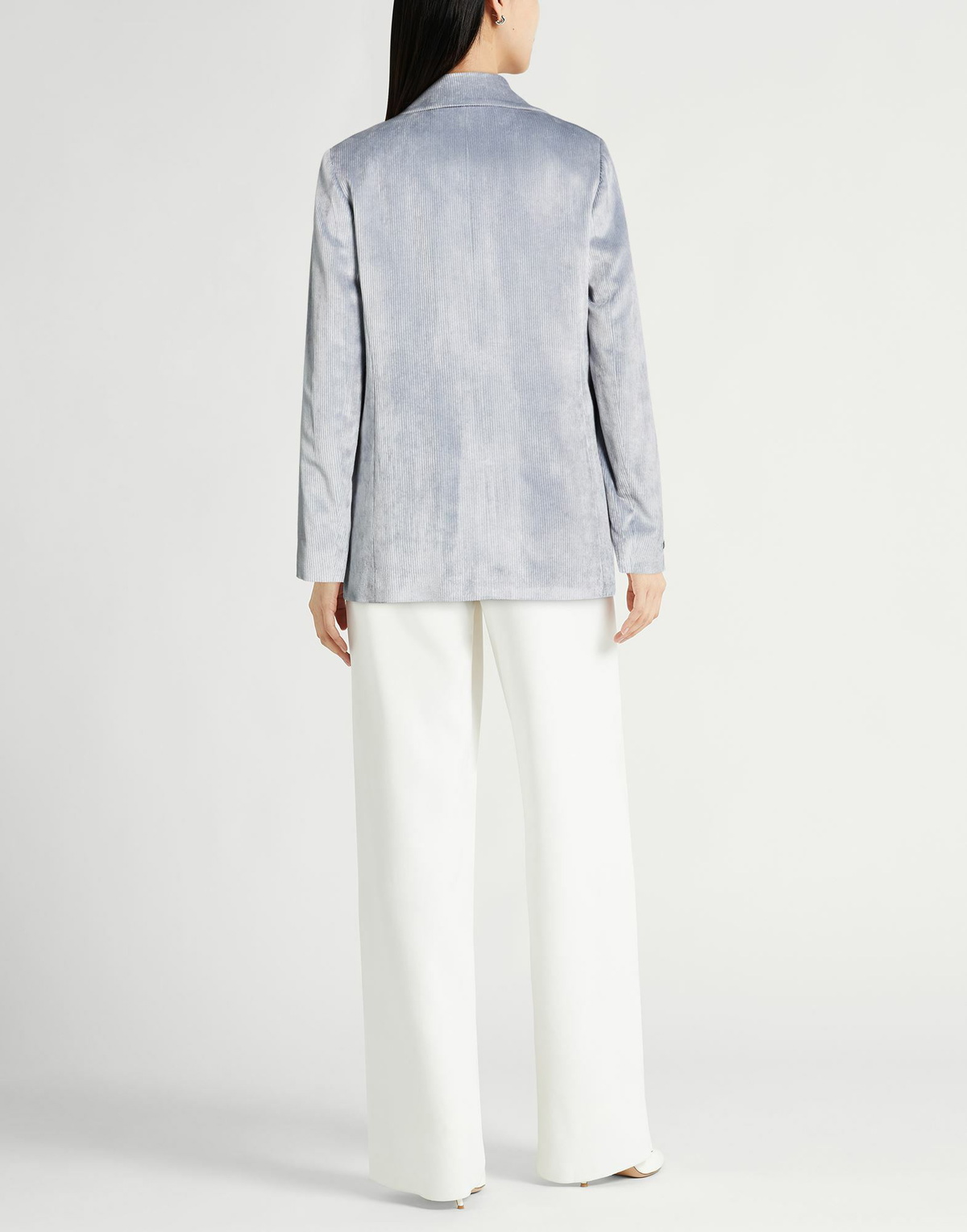 Peserico Womens Blazer Slate in Blue
